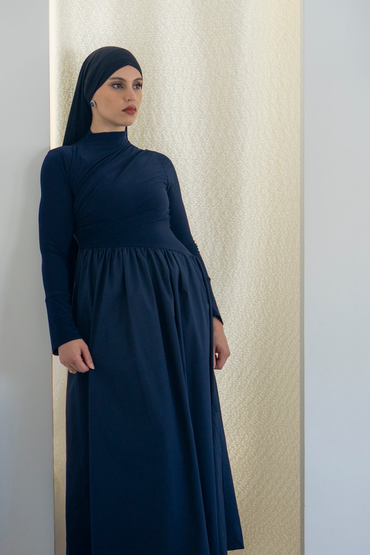 Robe AYLINE - BLEUE